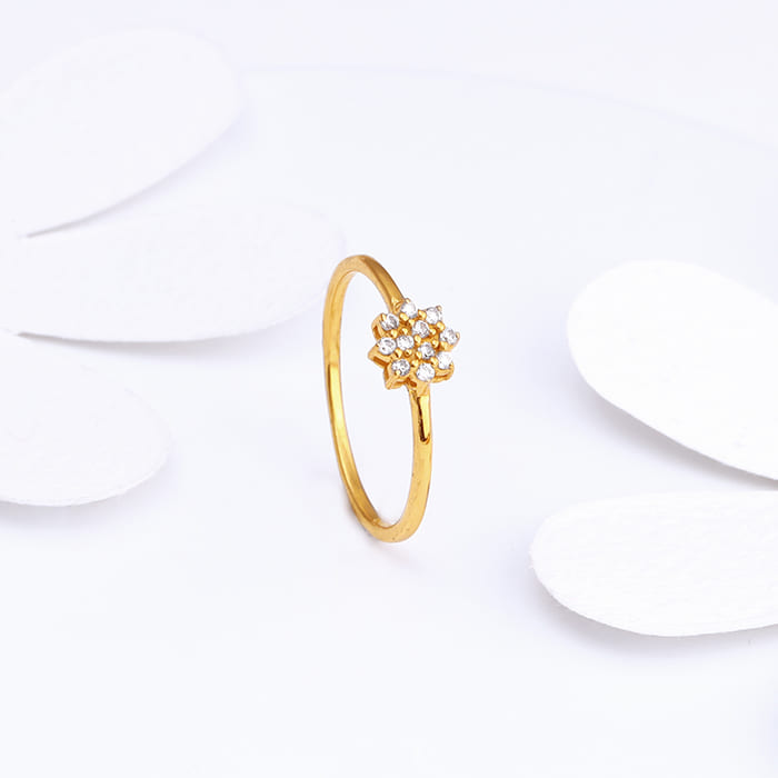 Floral Rings | Floral Ring Designs Online In India | Kalyan