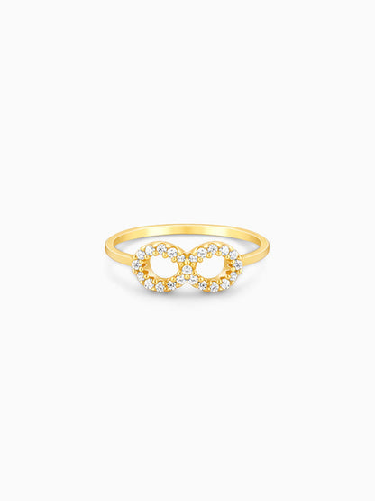 Golden Infinite Grace Ring