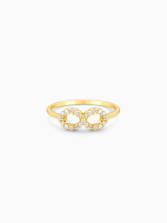 Golden Infinite Grace Ring