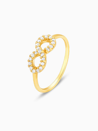 Golden Infinite Grace Ring