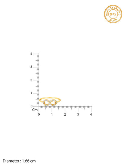 Golden Infinite Grace Ring