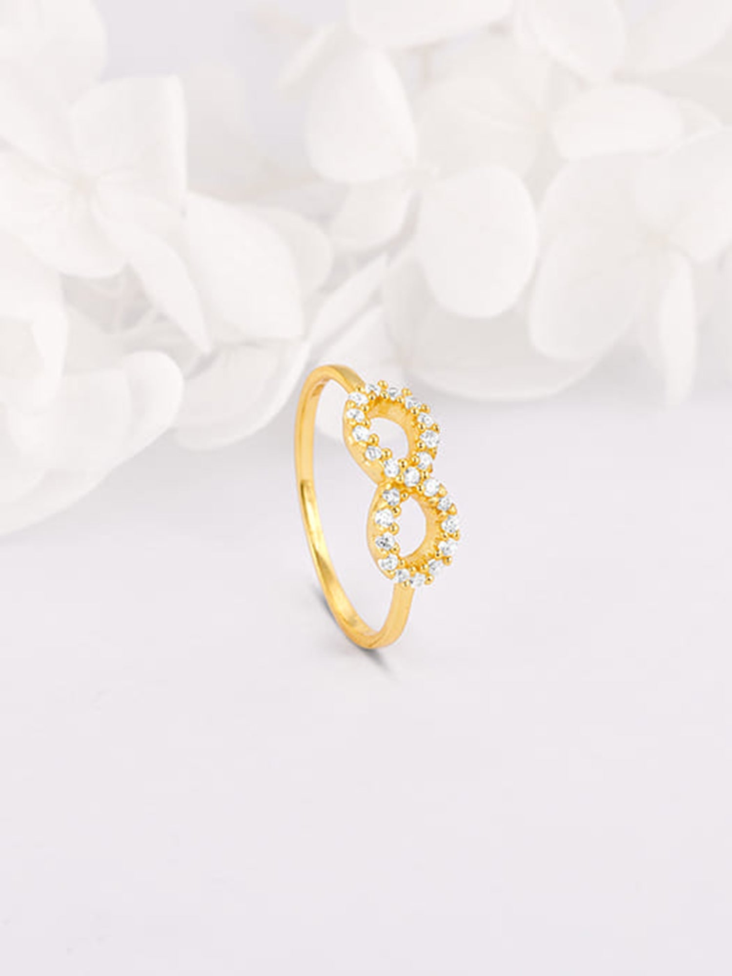 Golden Infinite Grace Ring