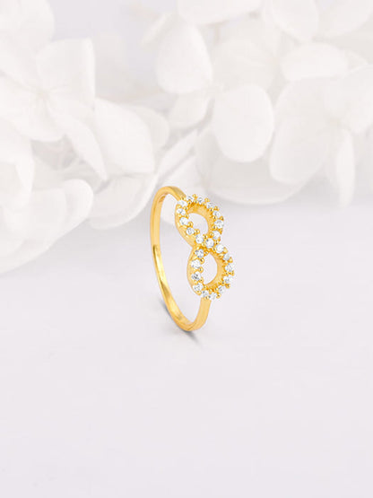 Golden Infinite Grace Ring