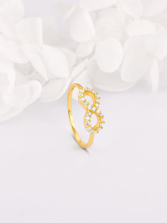 Golden Infinite Grace Ring