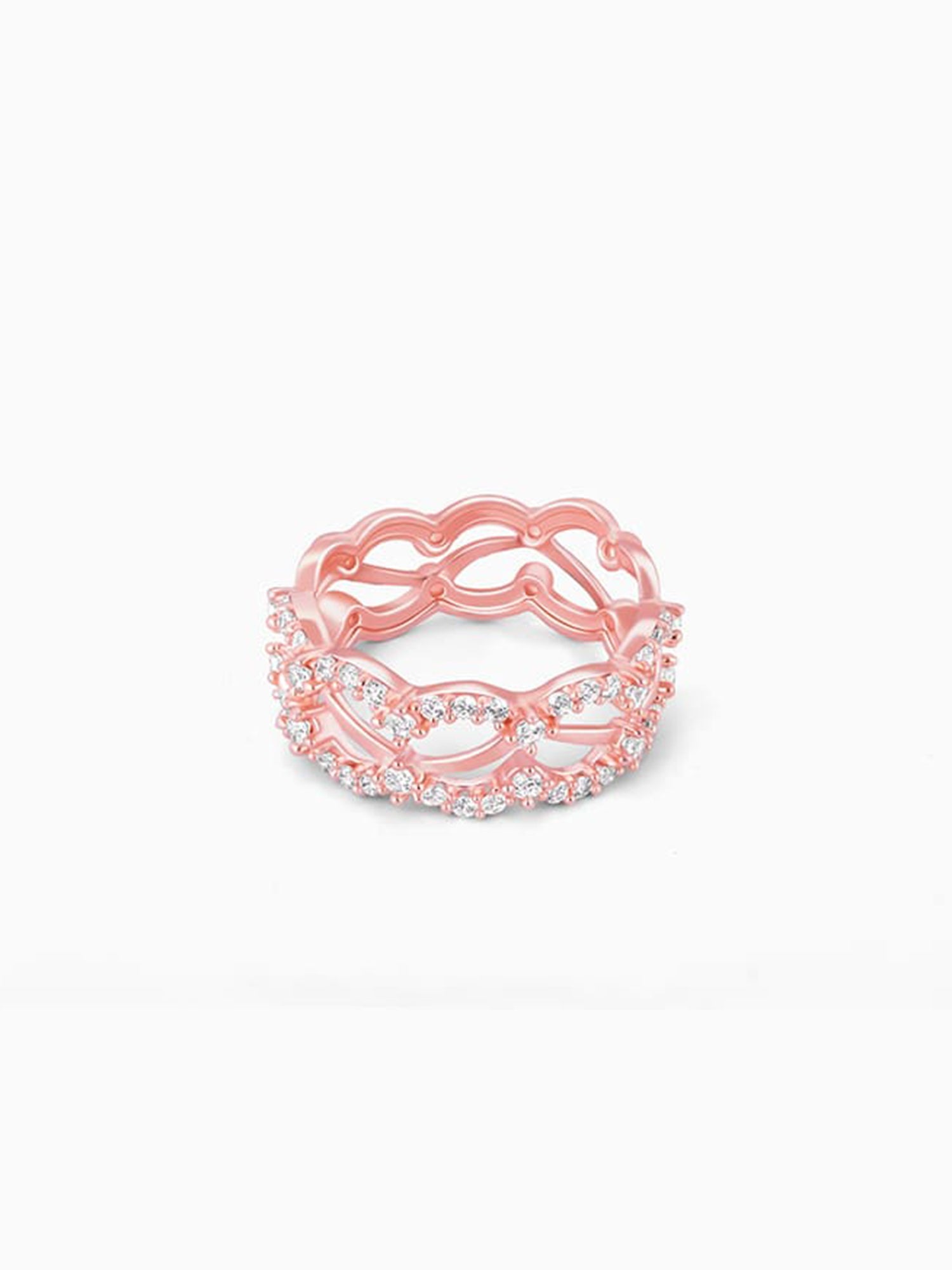 Rose Gold Love Beckons Ring