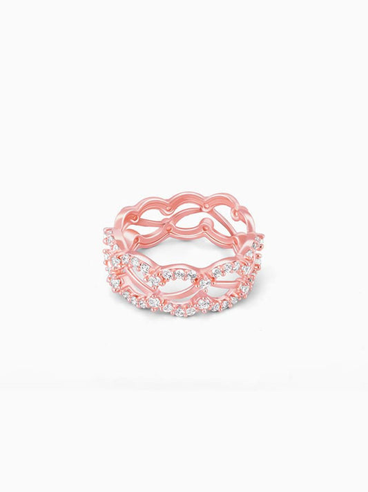 Rose Gold Love Beckons Ring