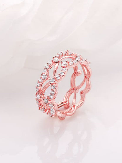 Rose Gold Love Beckons Ring