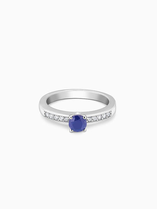 Silver Aurora Borealis Ring