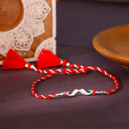 Silver Moustache (Moonchh) Rakhi
