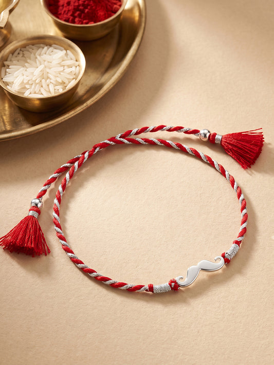 Silver Moustache (Moonchh) Rakhi