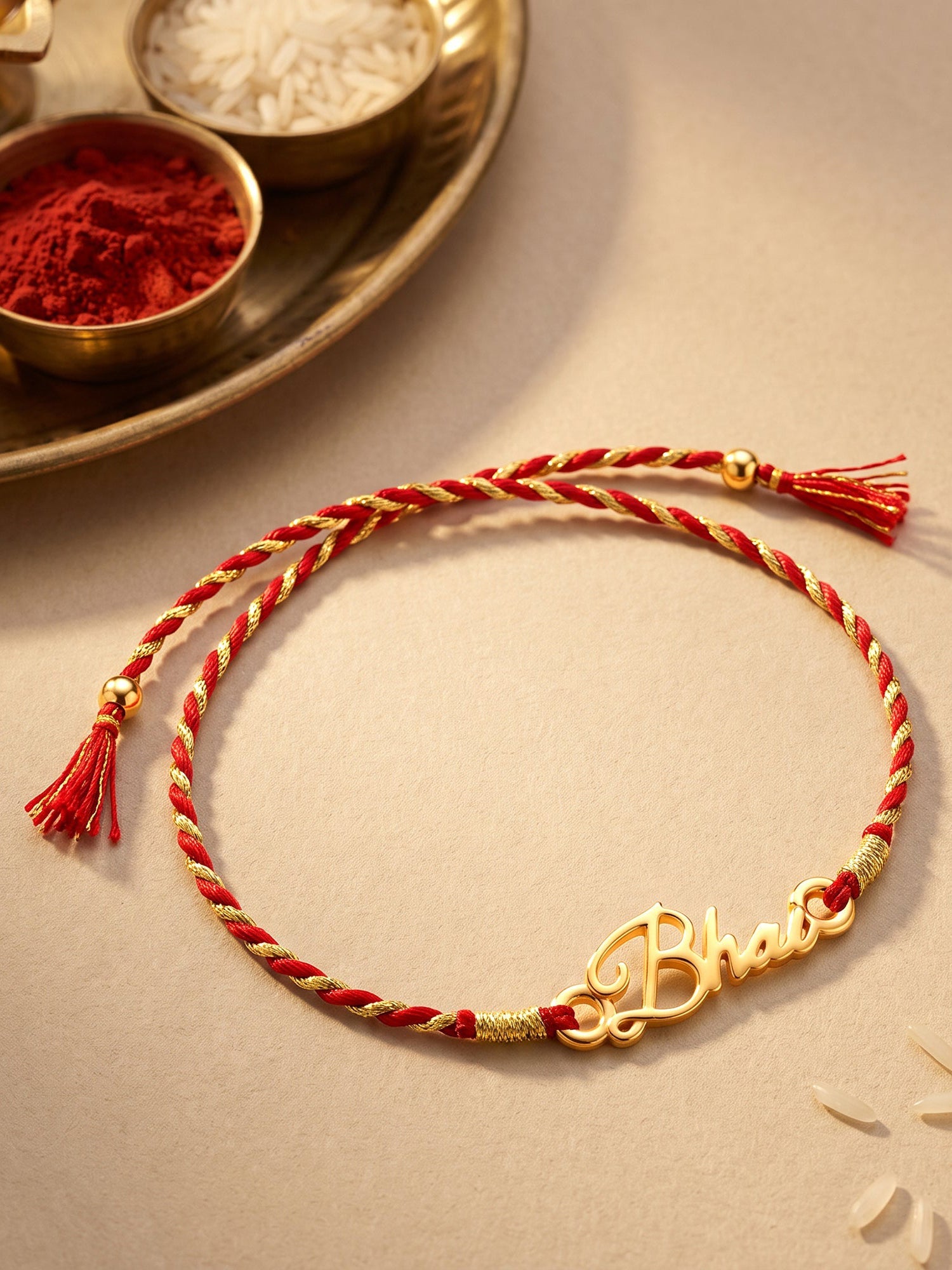 Golden Bhai Rakhi