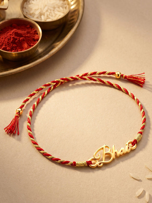 Golden Bhai Rakhi
