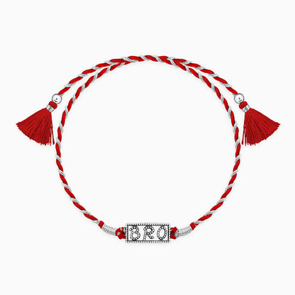 Oxidised Silver Bro Rakhi