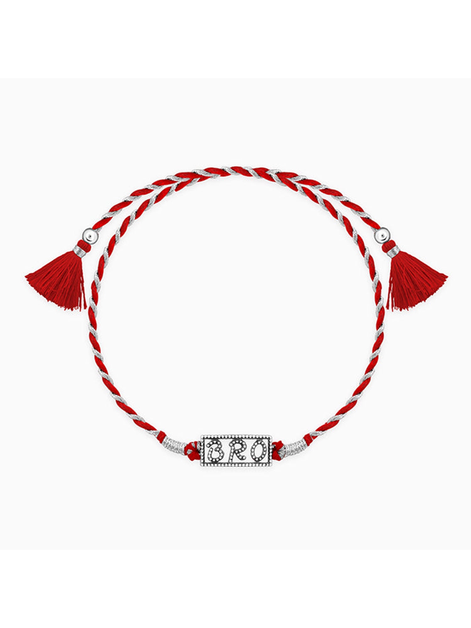 Oxidised Silver Bro Rakhi