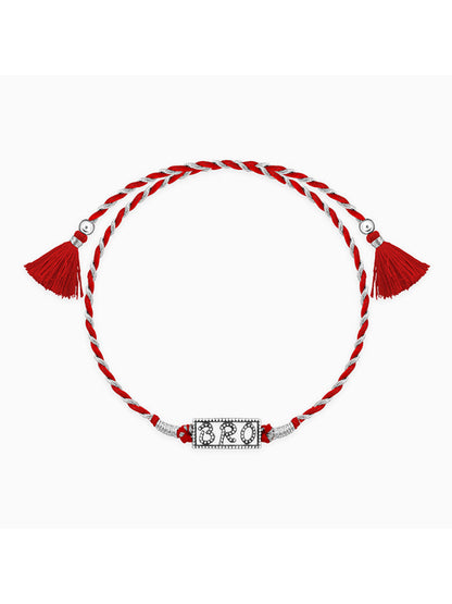 Oxidised Silver Bro Rakhi