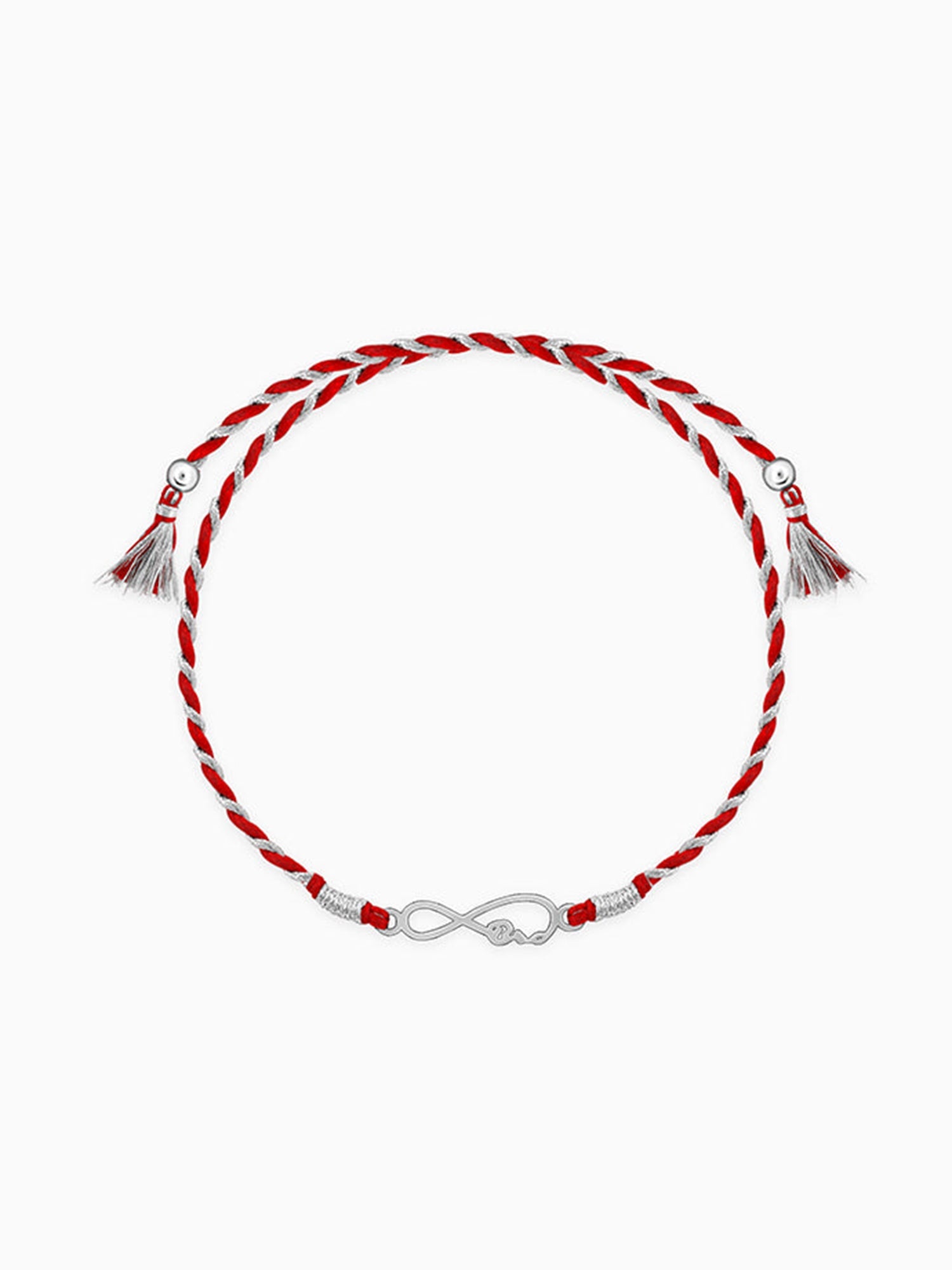 Silver Infinity Rakhi