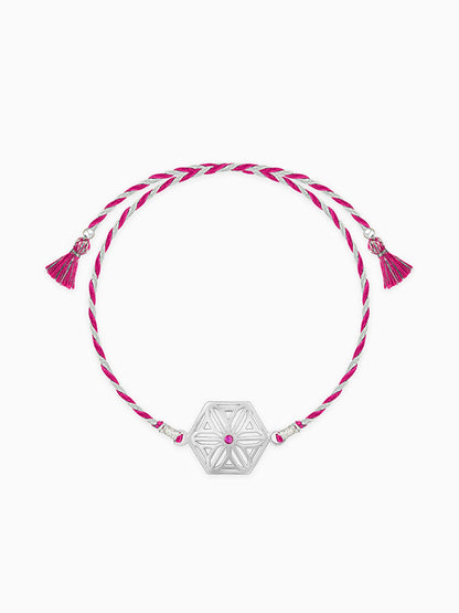 Silver Sibling Bond Rakhi