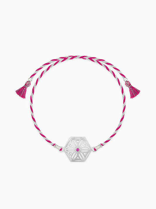 Silver Sibling Bond Rakhi