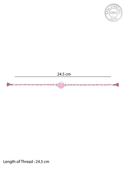 Silver Donut Kids Rakhi