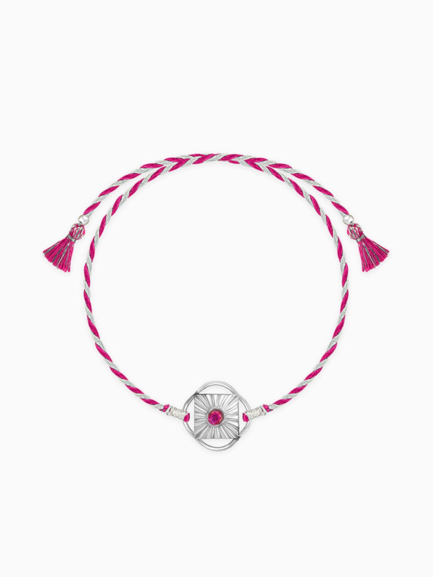 Silver Sacred Knot Rakhi