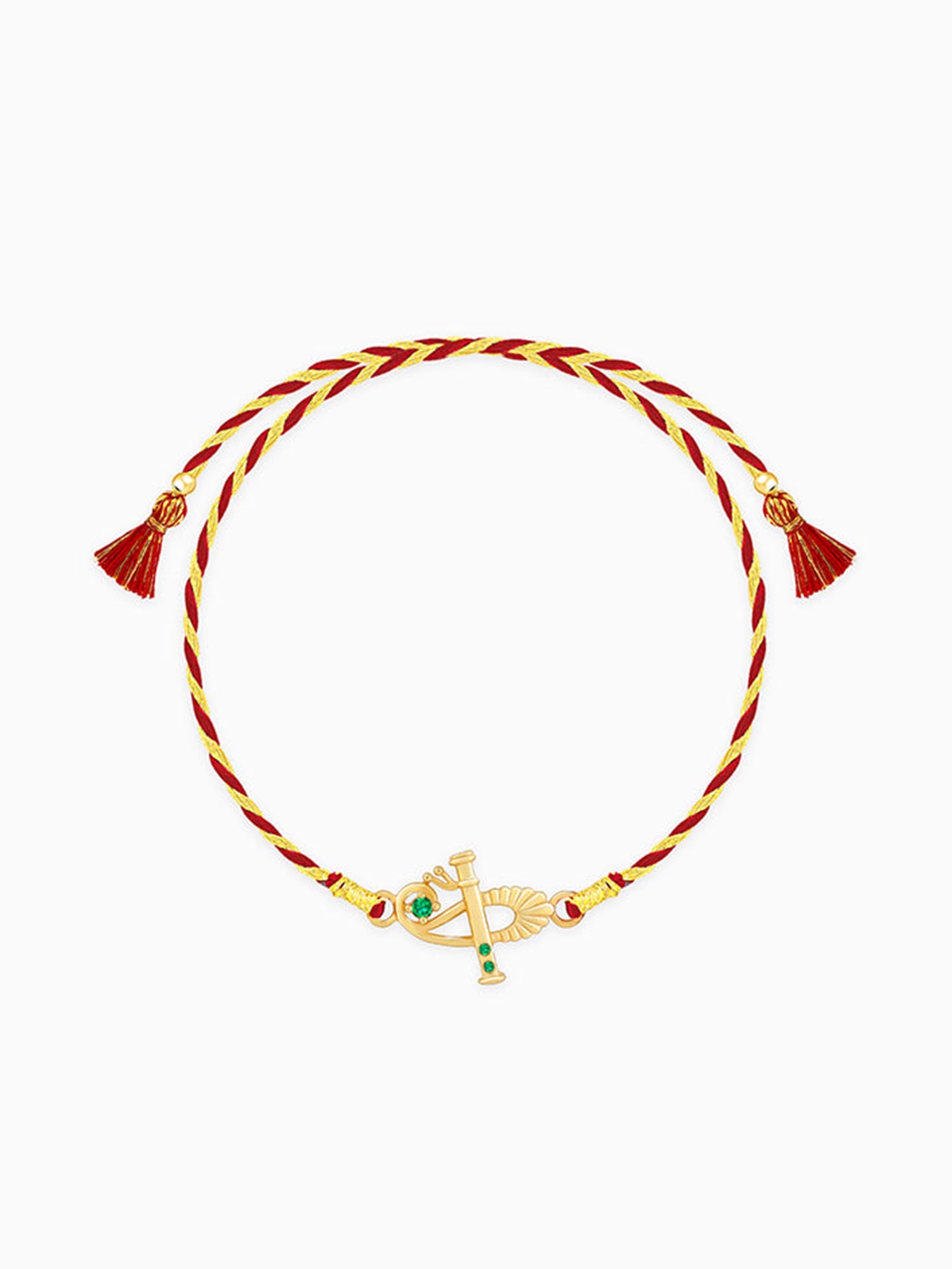 Golden Flute Rakhi