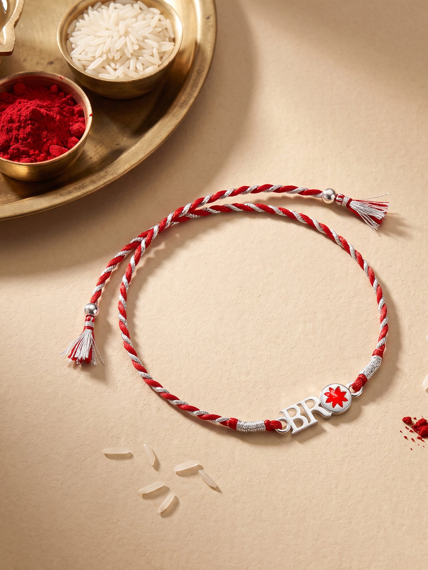 Silver Bro Rakhi