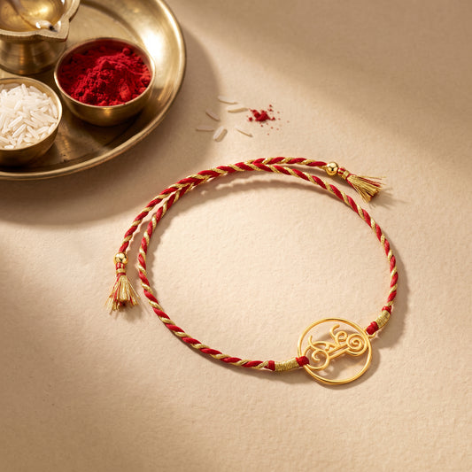 Golden Divine Shree Rakhi