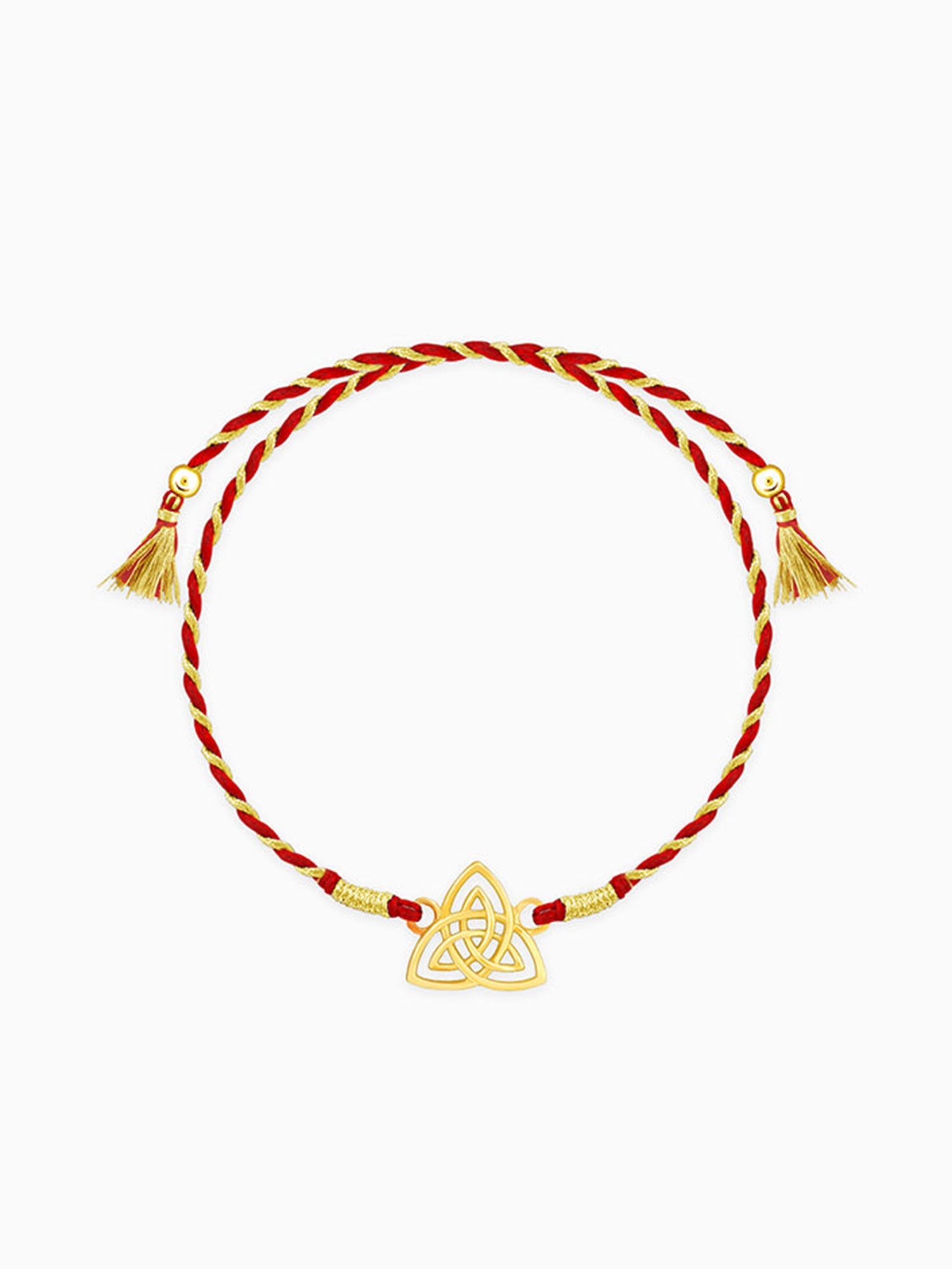 Golden Trinity Rakhi