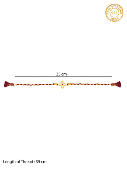 Golden Dua Rakhi