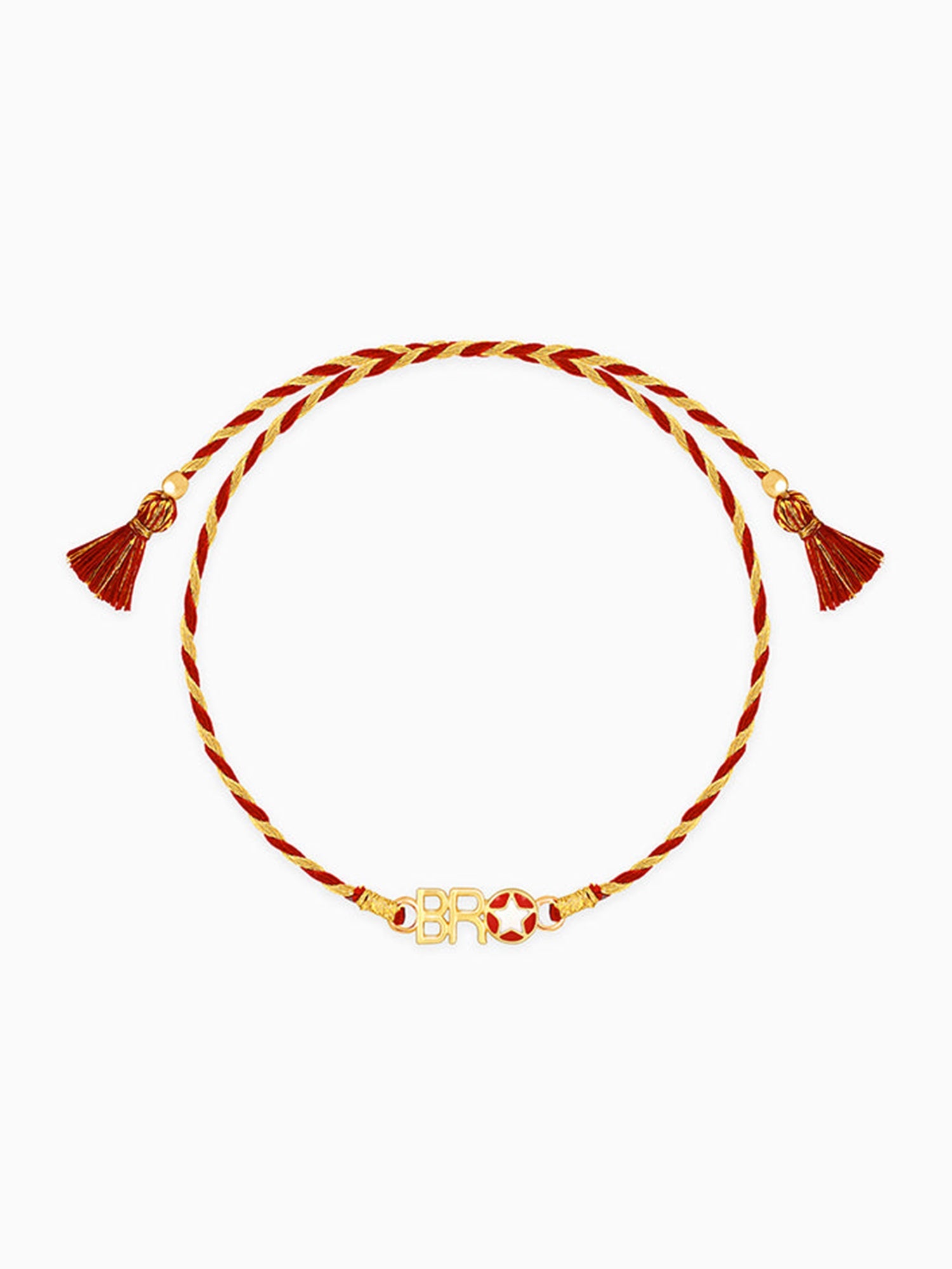 Golden Bro Rakhi