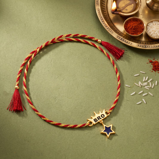 Golden Best Bro Rakhi