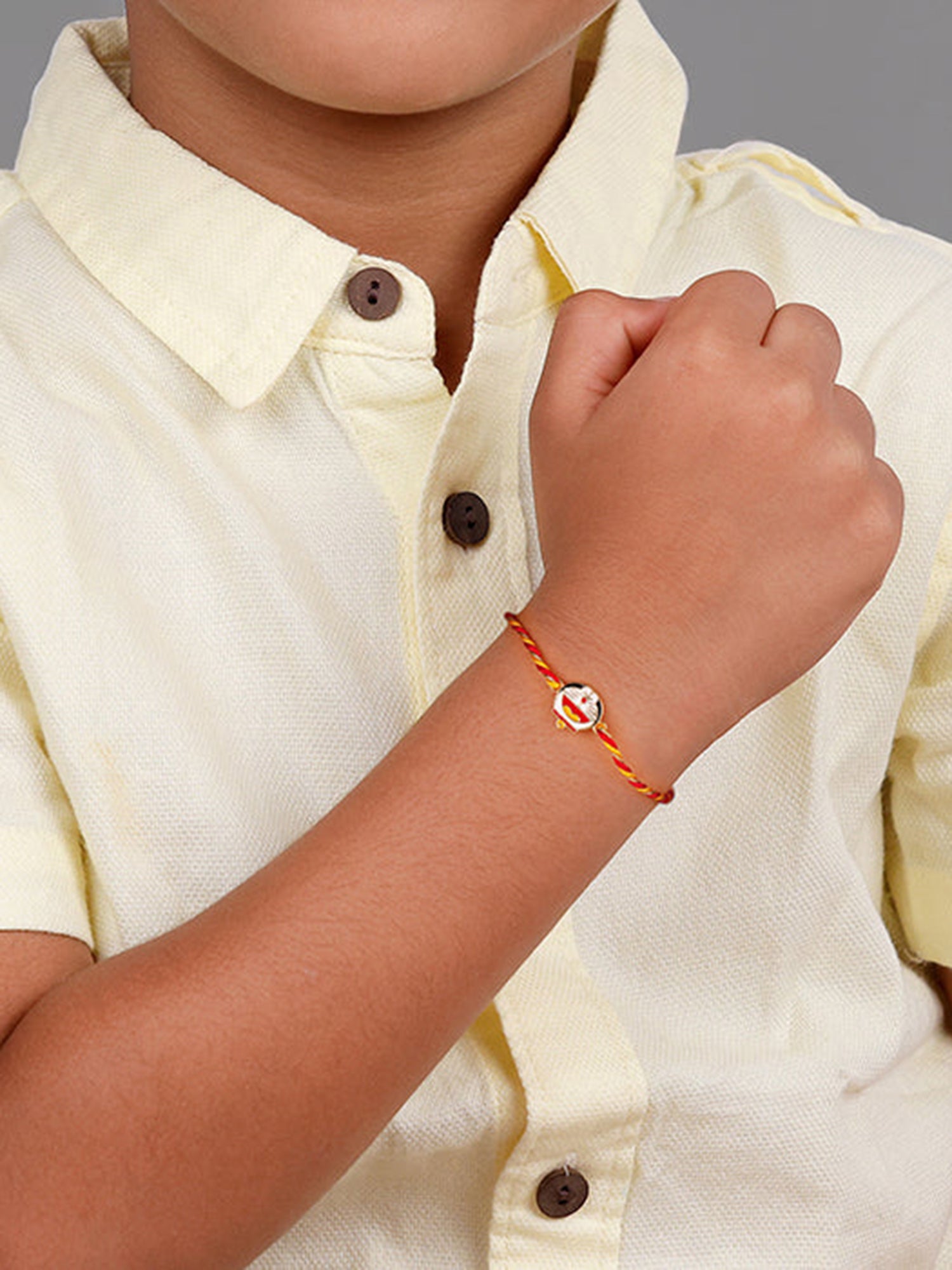 Golden Doraemon Kids Rakhi