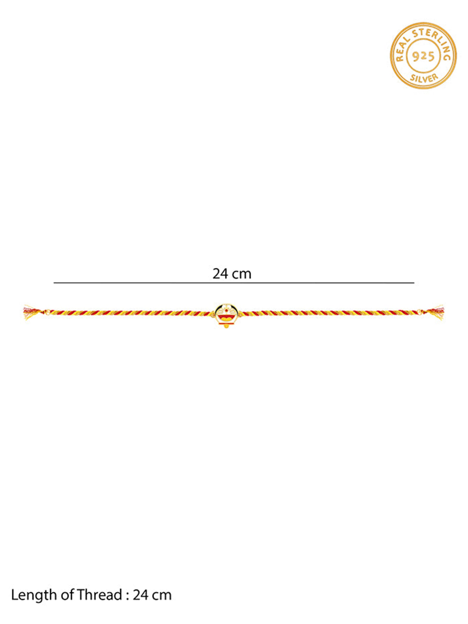 Golden Doraemon Kids Rakhi