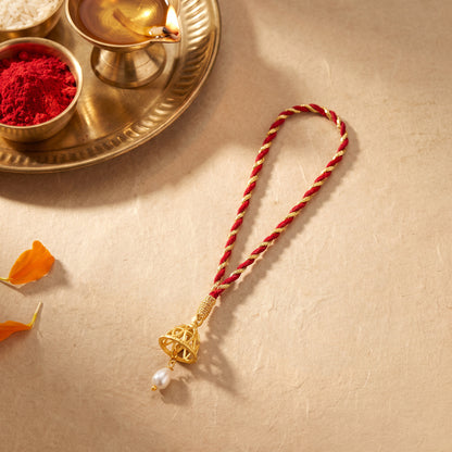 Golden Made With Love Lumba Rakhi