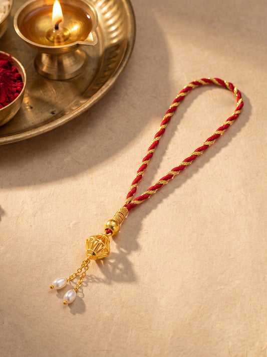 Golden Special Moments Lumba Rakhi