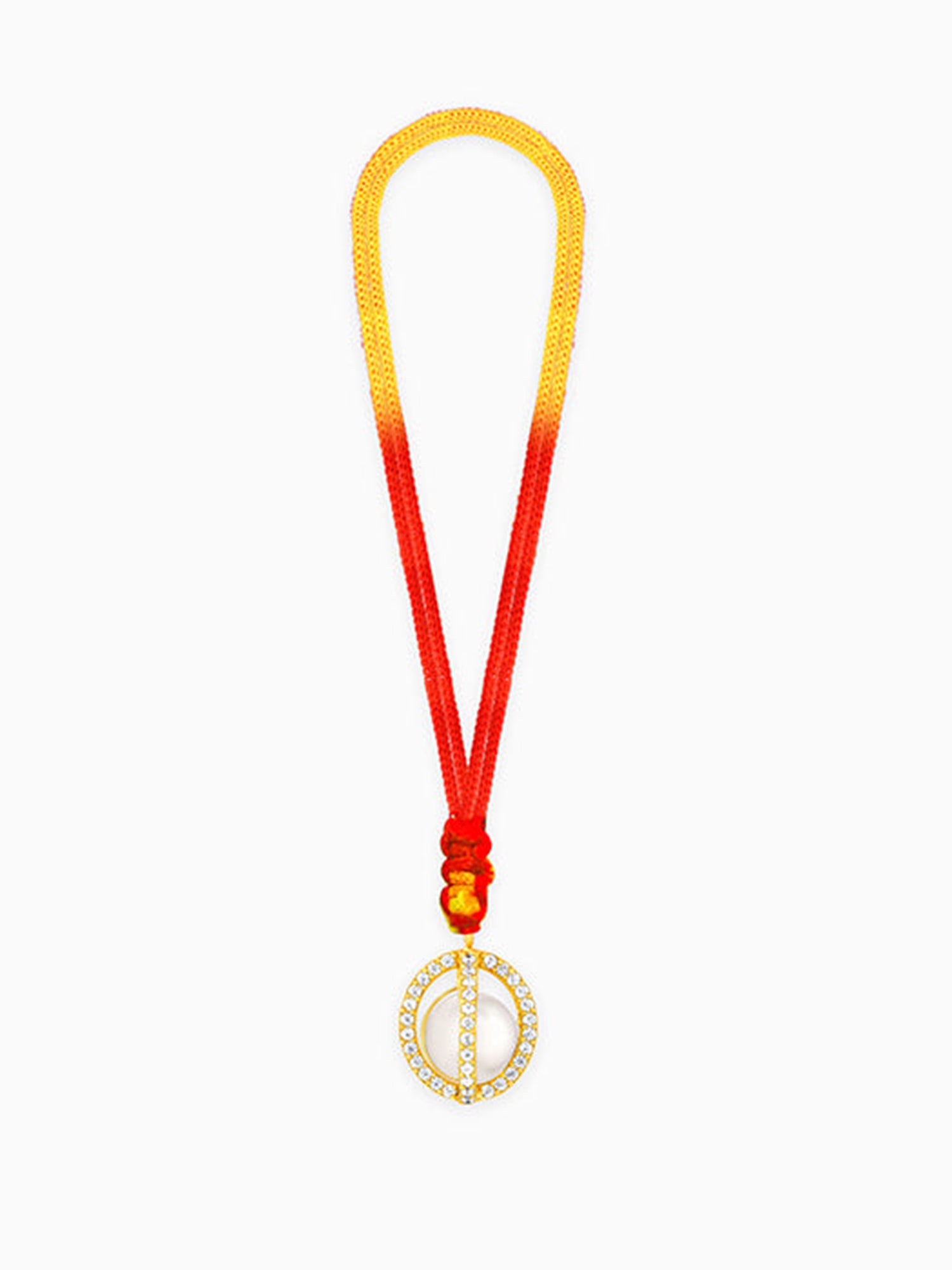 Golden Lumba Pearl Rakhi