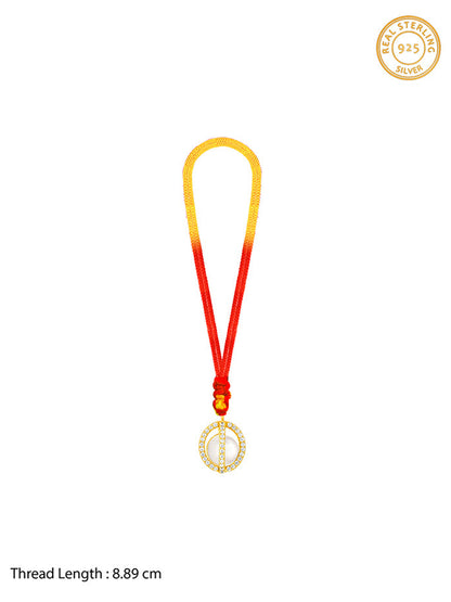 Golden Lumba Pearl Rakhi