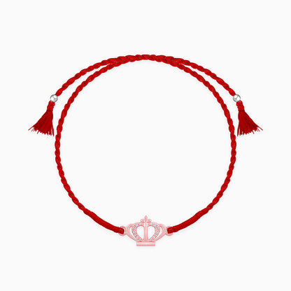 Rose Gold Shining Crown Rakhi