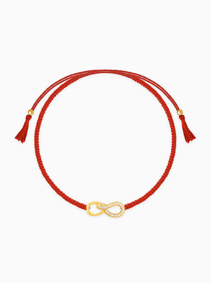 Golden Infinity Rakhi
