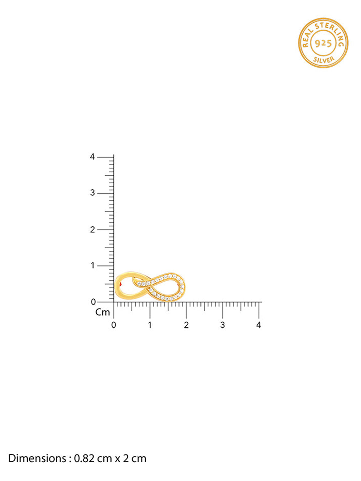 Golden Infinity Rakhi