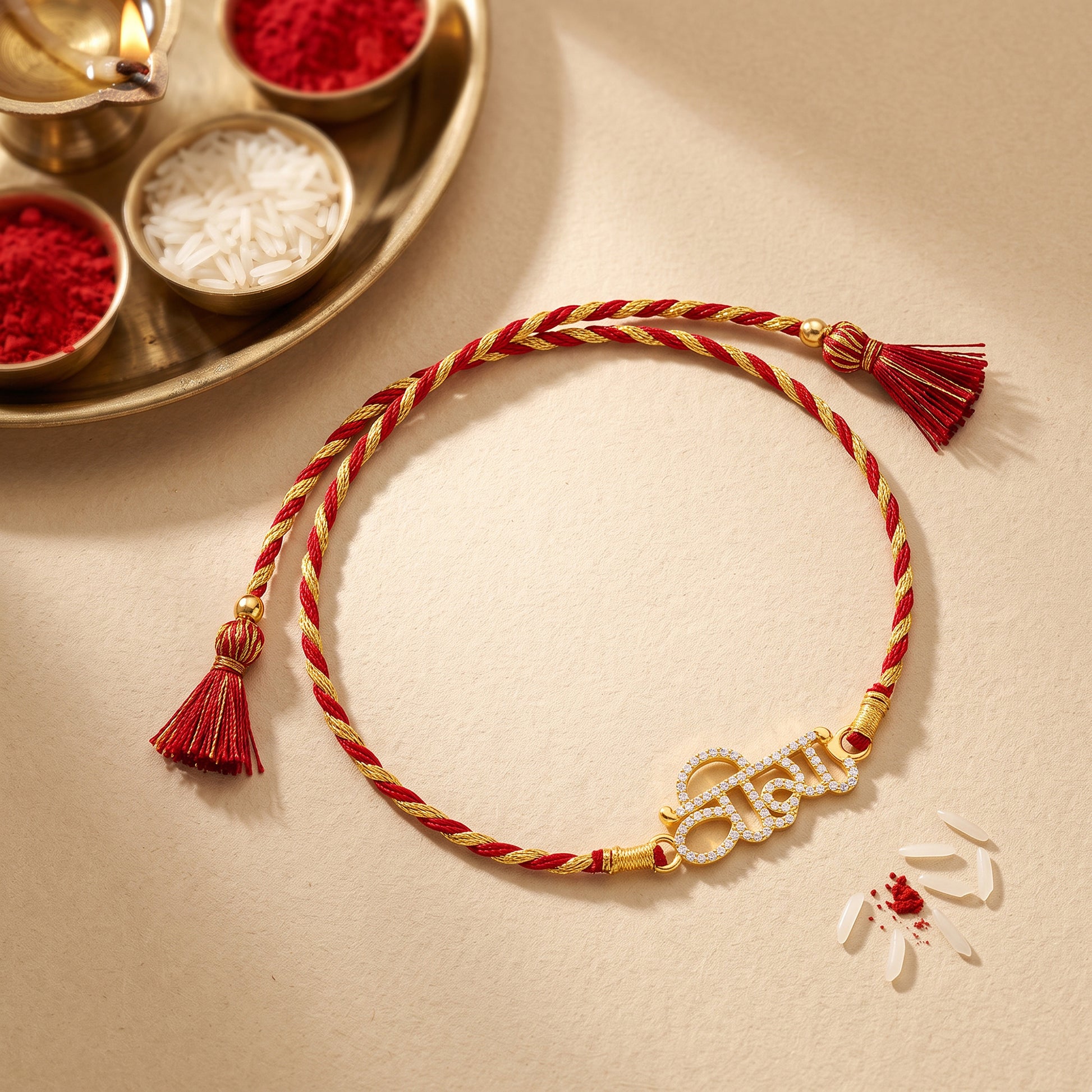 Golden Veera Rakhi