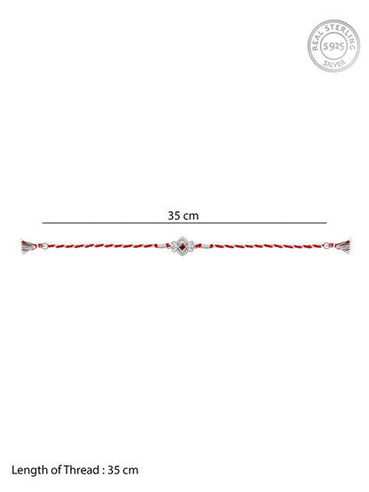 Silver Bliss Rakhi