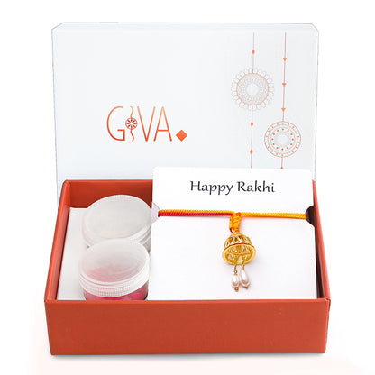 Golden Irreplaceable Bond Bhaiya Bhabhi Rakhis