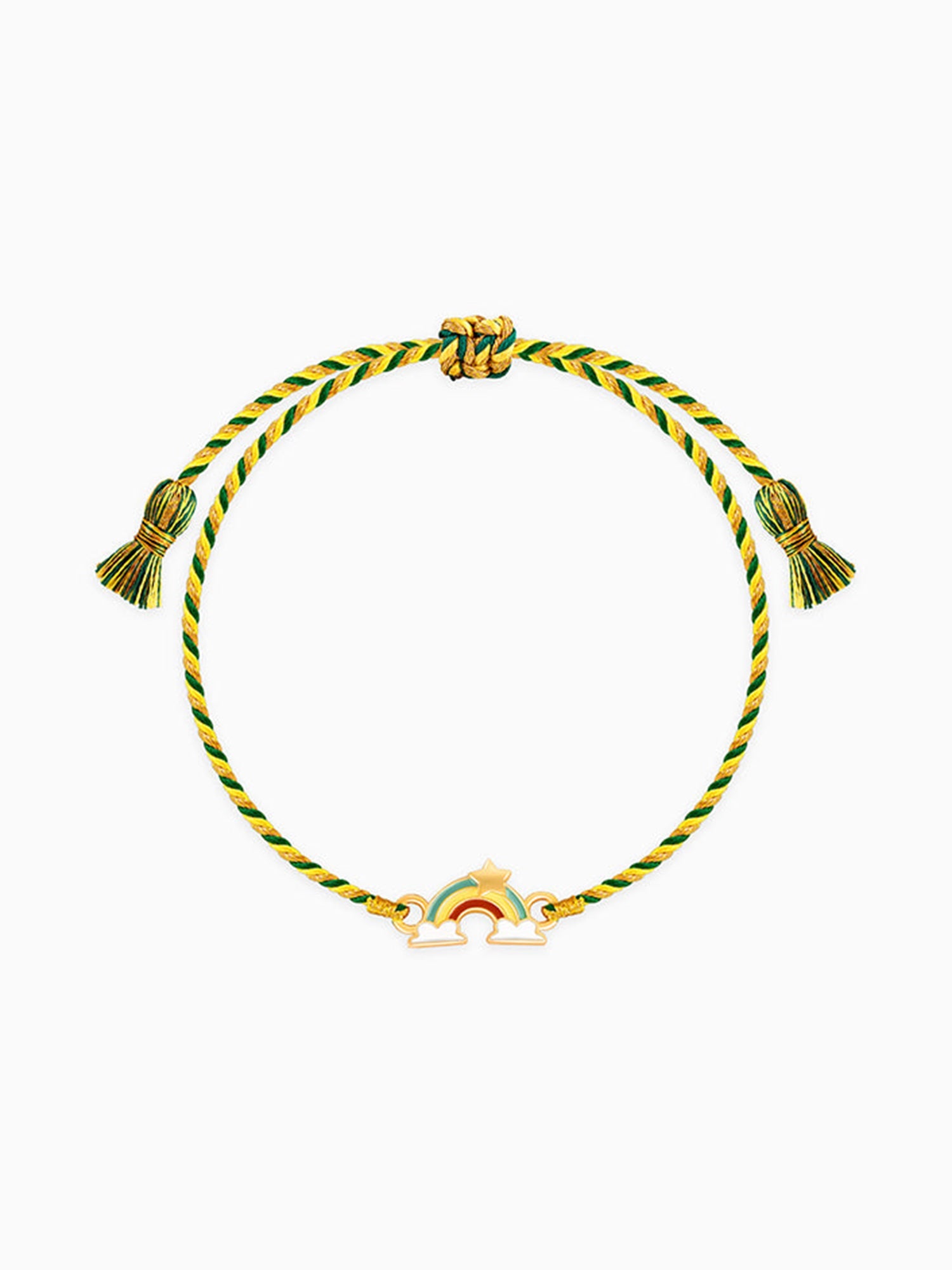 Golden Rainbow Rakhi for Kids