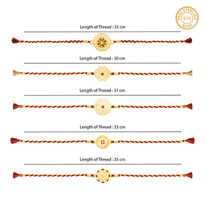 Bro-code Rakhi Set of 5