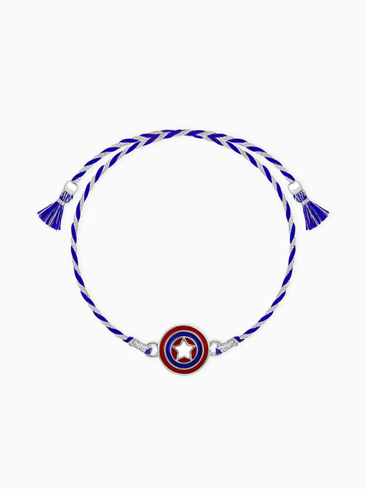 Silver Vibranium Rakhi for Kids