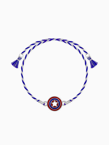 Silver Vibranium Rakhi for Kids