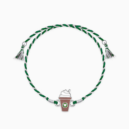 Silver Choco Frappe Rakhi