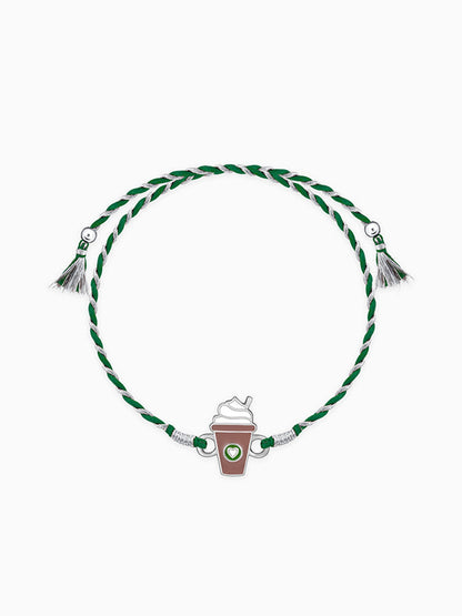 Silver Choco Frappe Rakhi