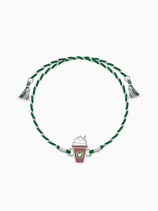 Silver Choco Frappe Rakhi